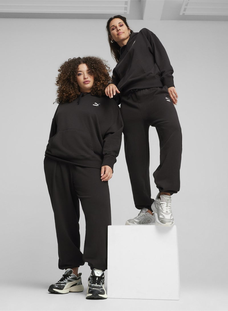 PUMA Better Classics Womens Black Sweatpants - Image 1